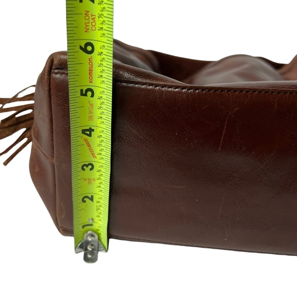 Cole Haan Sierra SP06 leather hobo handbag fringe - Picture 11 of 14